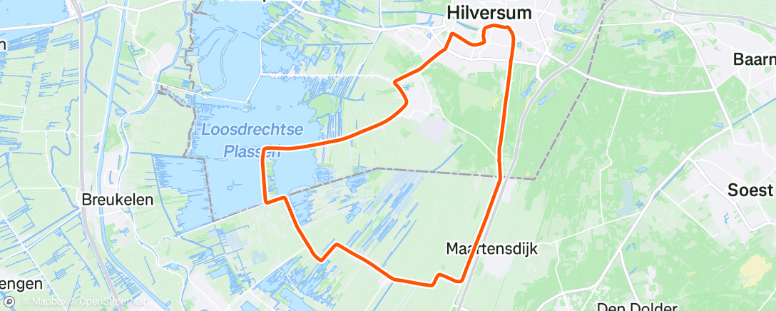 Map of the activity, Namiddagrit