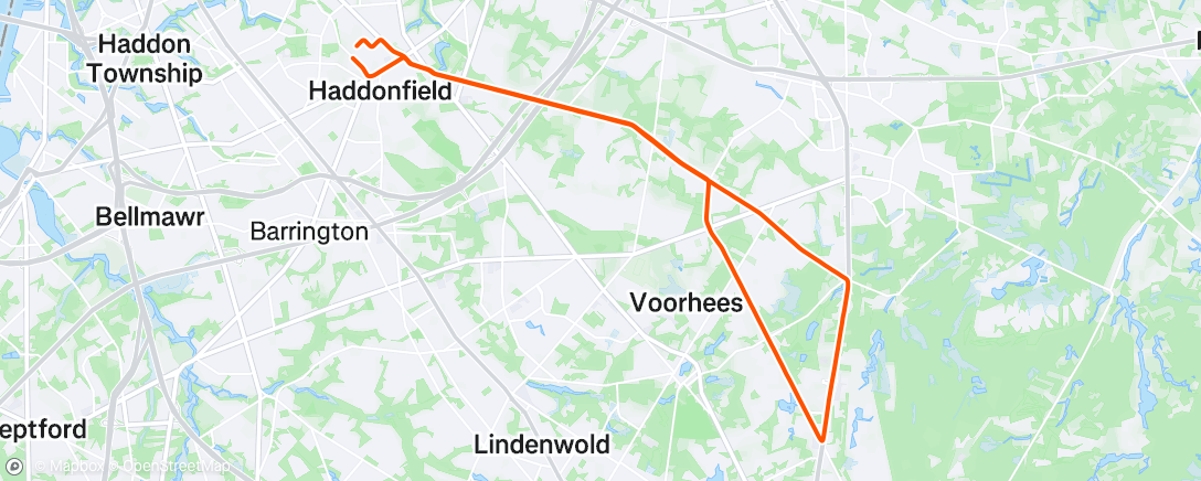 Map of the activity, Stolen Route / Pleasant Valley