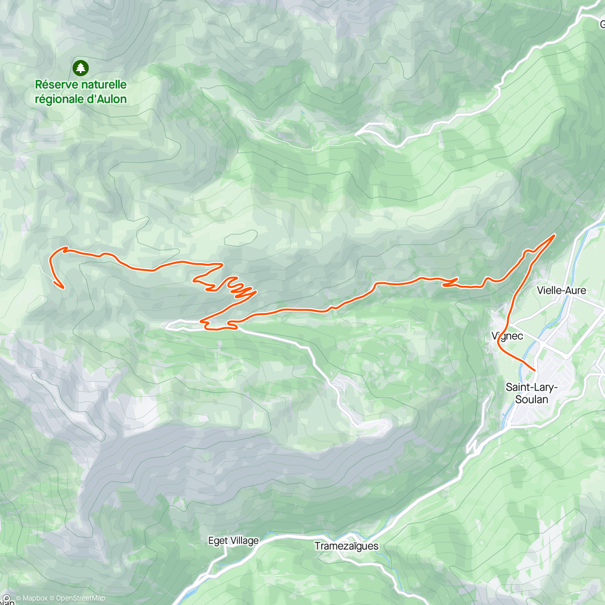 Map of the activity, ROUVY - Col du Portet Downhill | Pyrenees | France