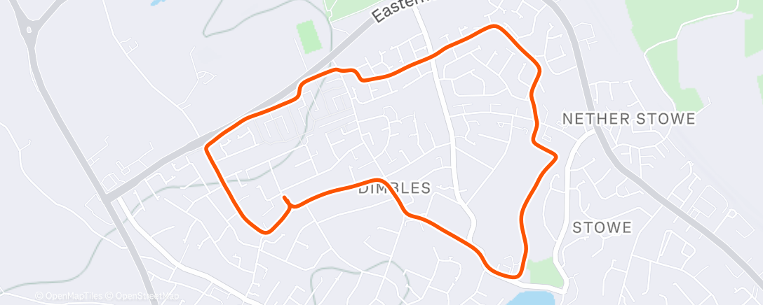 Map of the activity, Warm Up