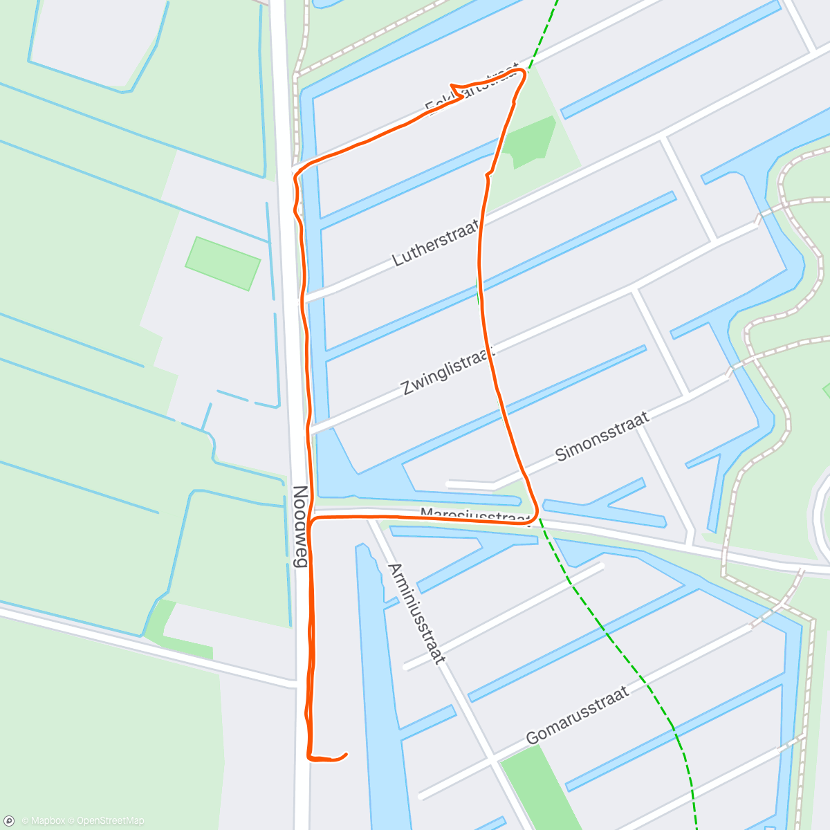 Map of the activity, Familieuitje 🍼