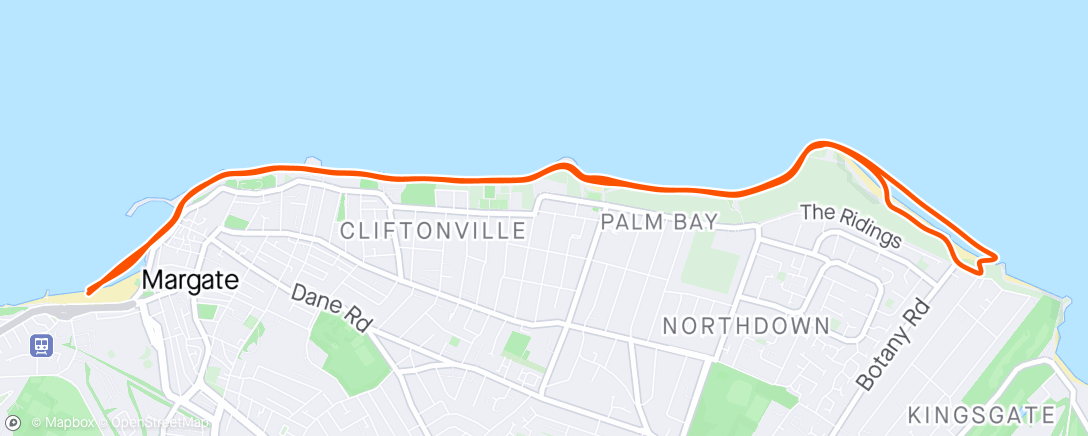Map of the activity, The 4 Bay Challenge - 47.08 - 7th Place
