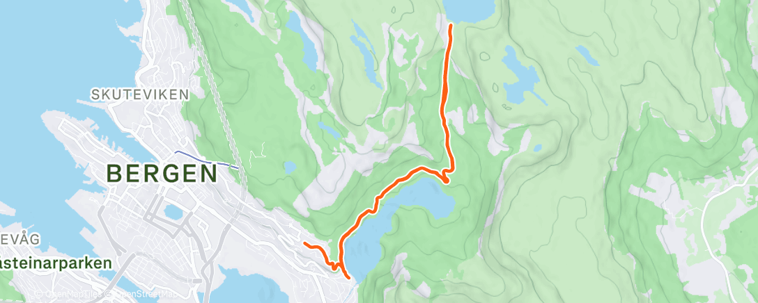 Carte de l'activité Akeintervall / sledding interval 🛷☃️