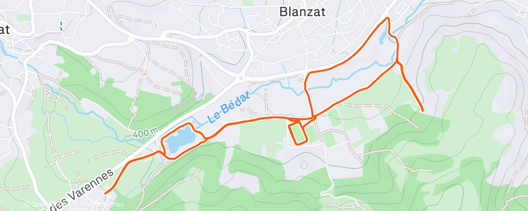 Карта физической активности (Séance en côte 🥶)