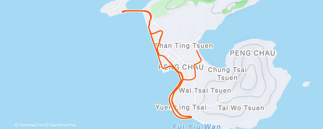 Карта физической активности (Morning Run)