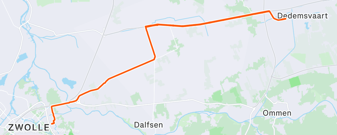 Mappa dell'attività Commute #2