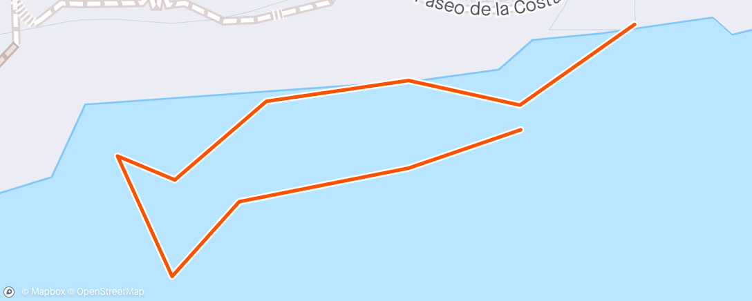 Map of the activity, Choppy much, uphill all the way home