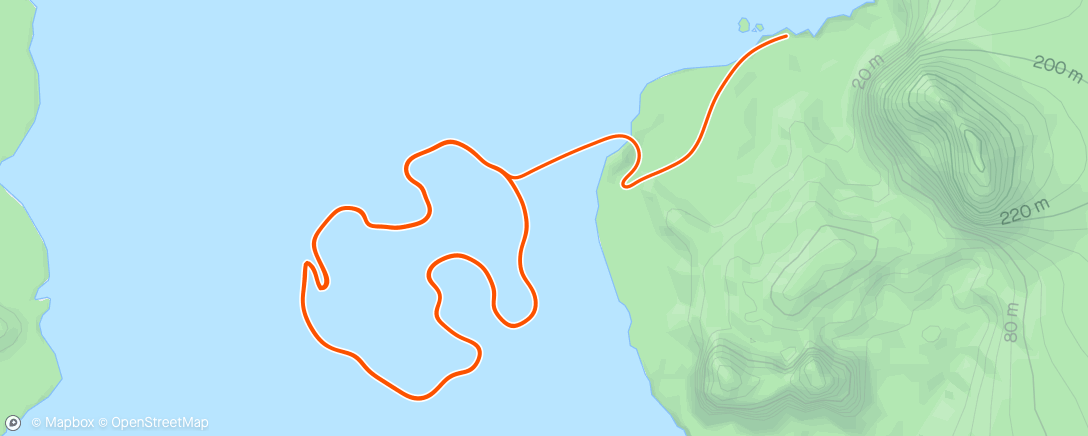 Map of the activity, Zwift - Group Ride: 3R VOLT Interval Ride [~2.6-3.2 w/kg avg] (C) on Volcano Circuit CCW in Watopia