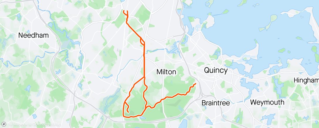 Map of the activity, New Bike Day!!