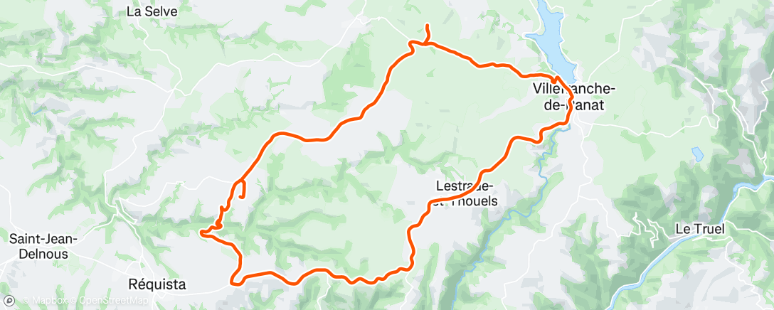 Carte de l'activité
