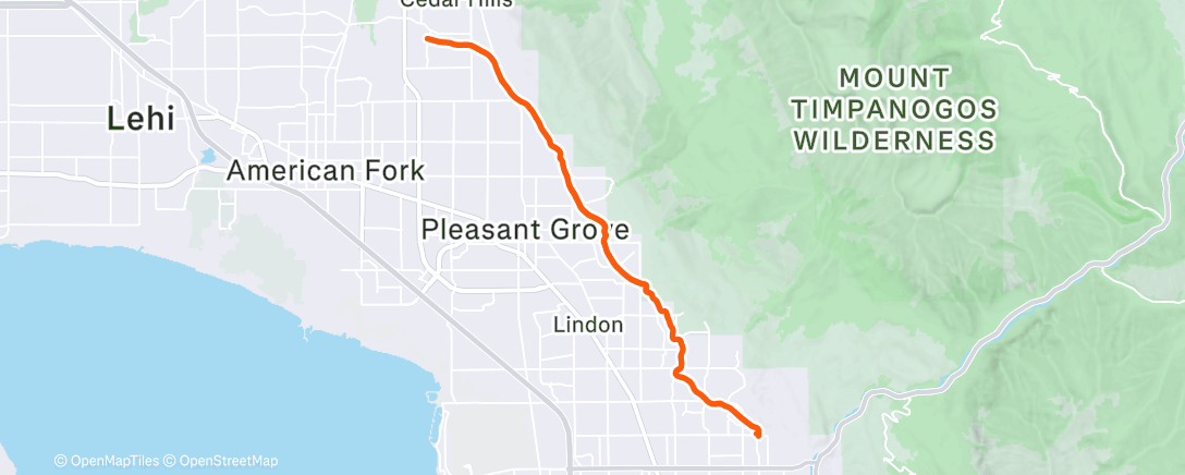 Map of the activity, Welcome to the Black Parade