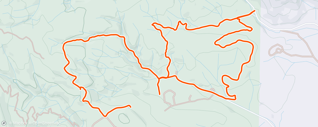 Map of the activity, Riding Penitente on the gravel bike w/Shannon and Kev