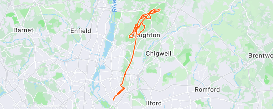 Map of the activity, Dirty 5 #2.