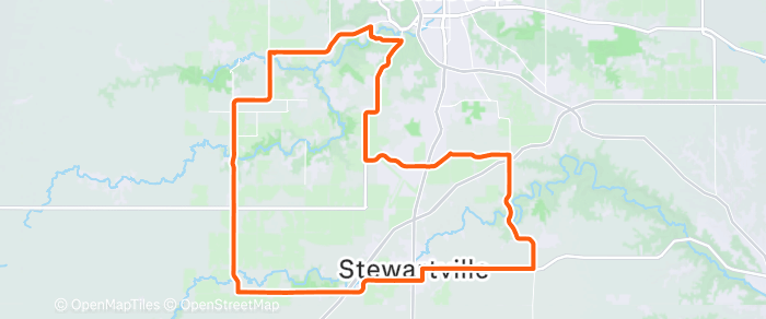 Route map for The We’re Riding Anyway Ride