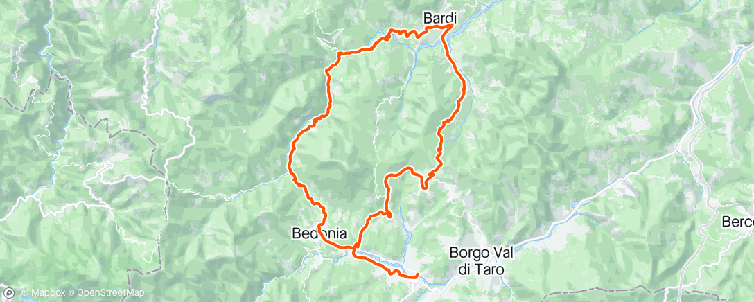 Map of the activity, Masanti Bardi