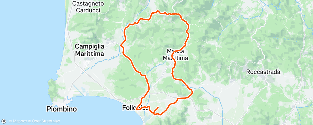 活动地图，Monterotondo