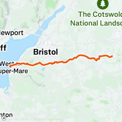 WSM TO AVEBURY | 61.2 mi Cycling Route on Strava