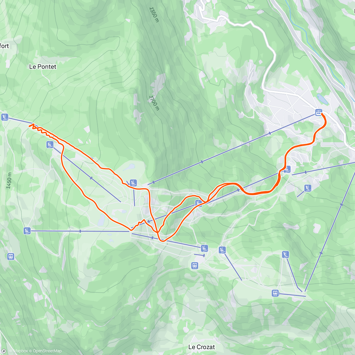 Map of the activity, ⚡️