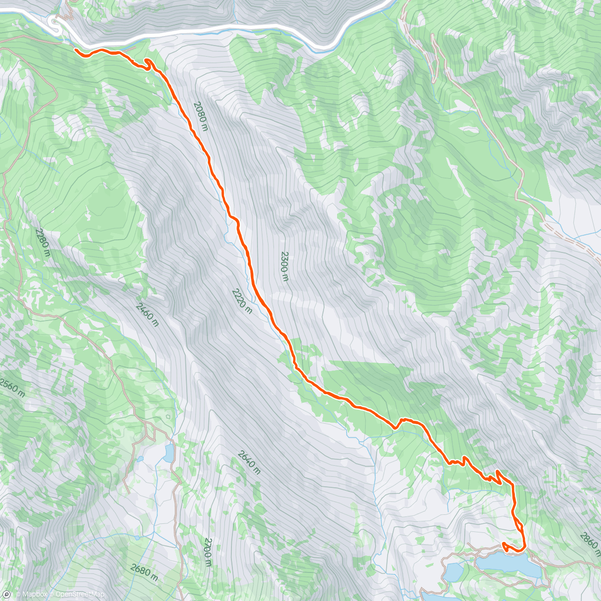 Map of the activity, Blanche Day #2