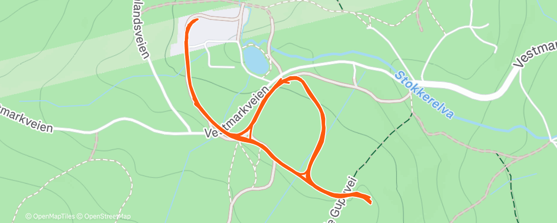 Map of the activity, Trener