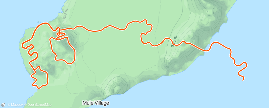 Map of the activity, 2 séries 40-20s in Watopia