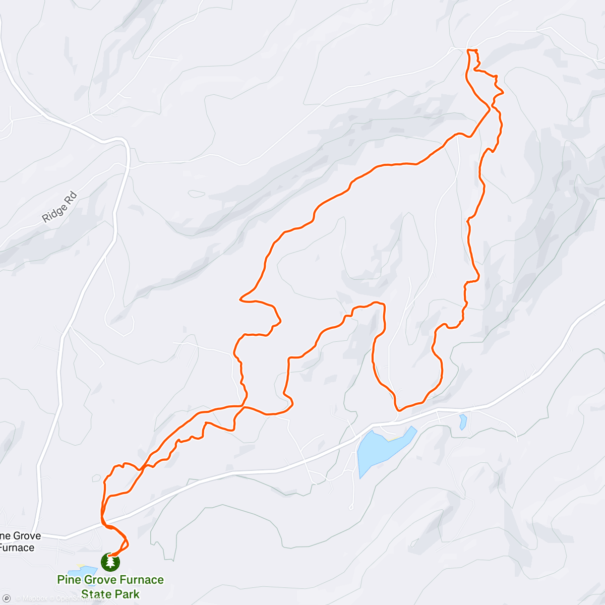 Map of the activity, 🇺🇸 Stars, Stripes and Singletrack 🇺🇸
