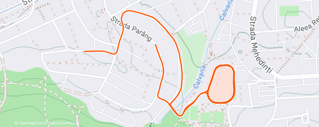 Map of the activity, Recovery 💤😴