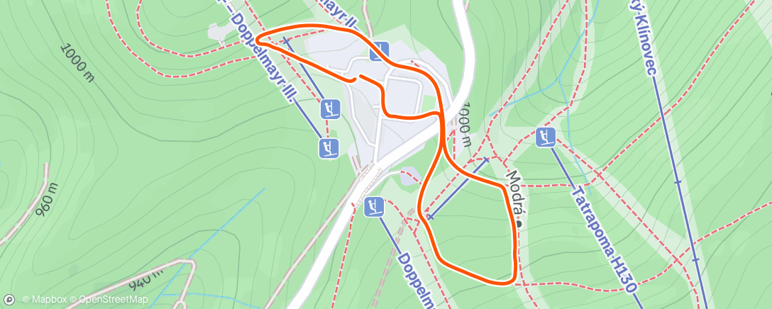 Map of the activity, Rekondiční procházka #5 - světlo na konci tunelu (doufám)