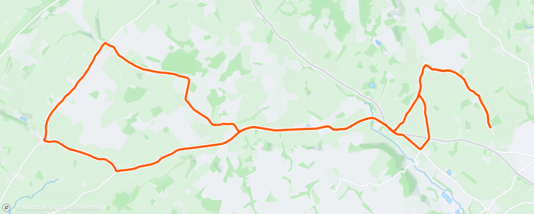 Map of the activity, Corvedale shuffle