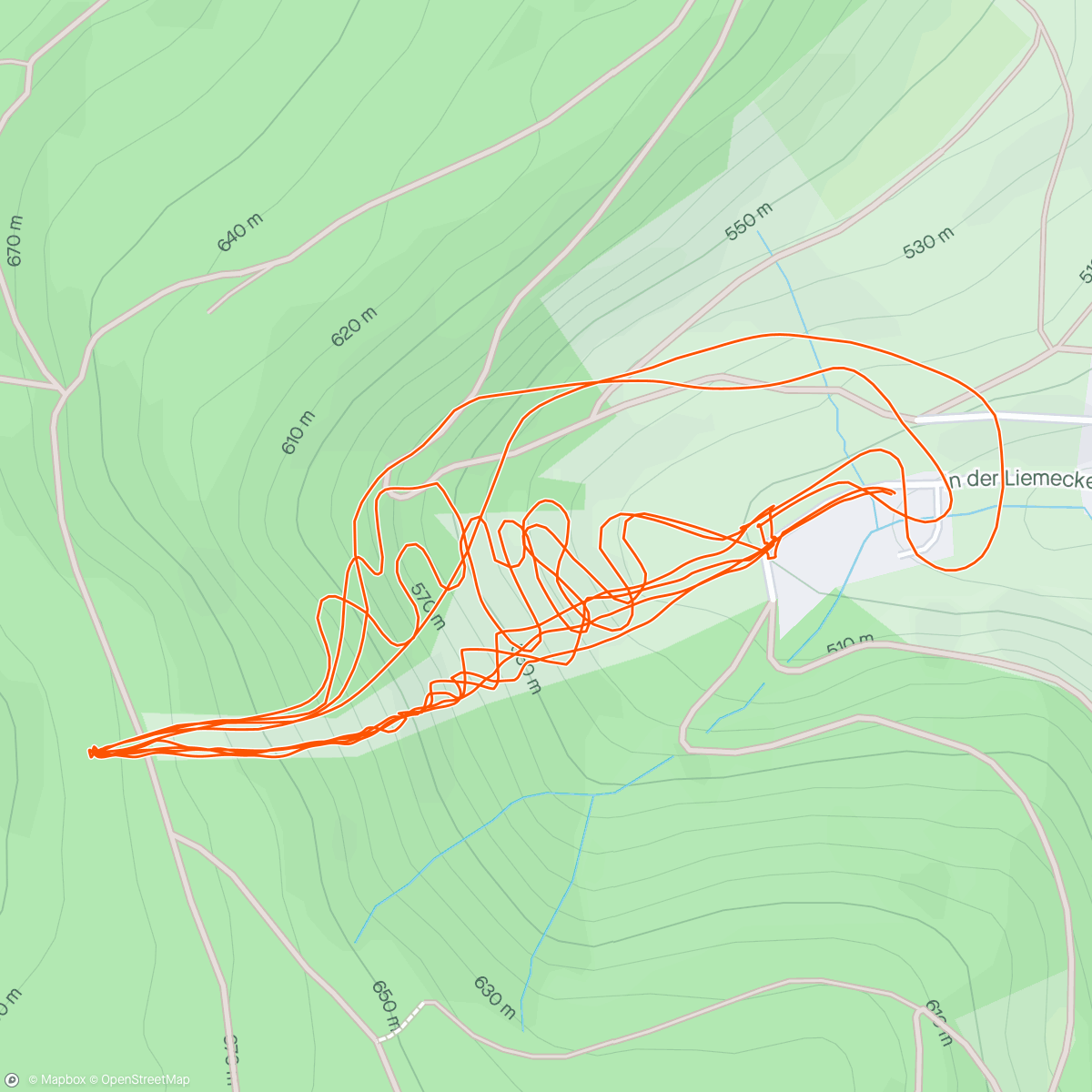 Map of the activity, Hike & Fly Steinmarkskopf