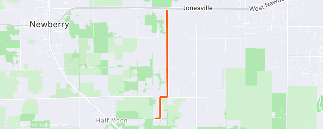 Карта физической активности (Morning Run)