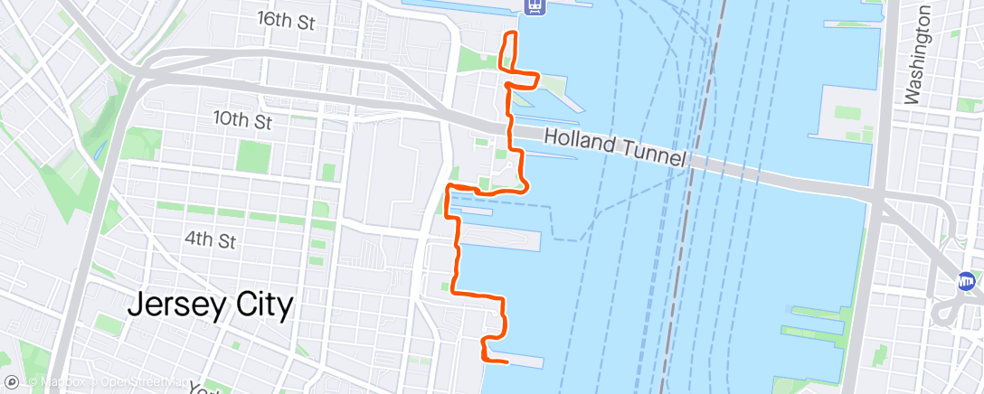 Map of the activity, Lunch run 🏃‍♂️