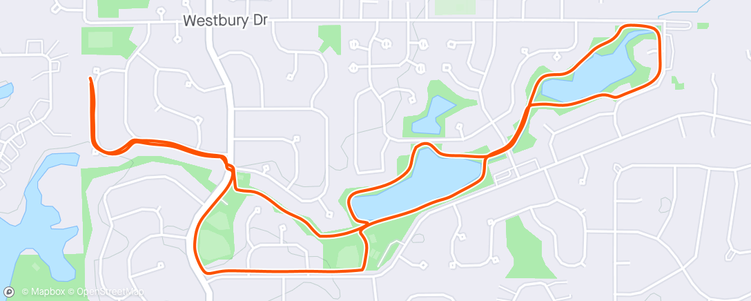Map of the activity, Afternoon Dog Walk, Sunny 57F, Hoffman Estates