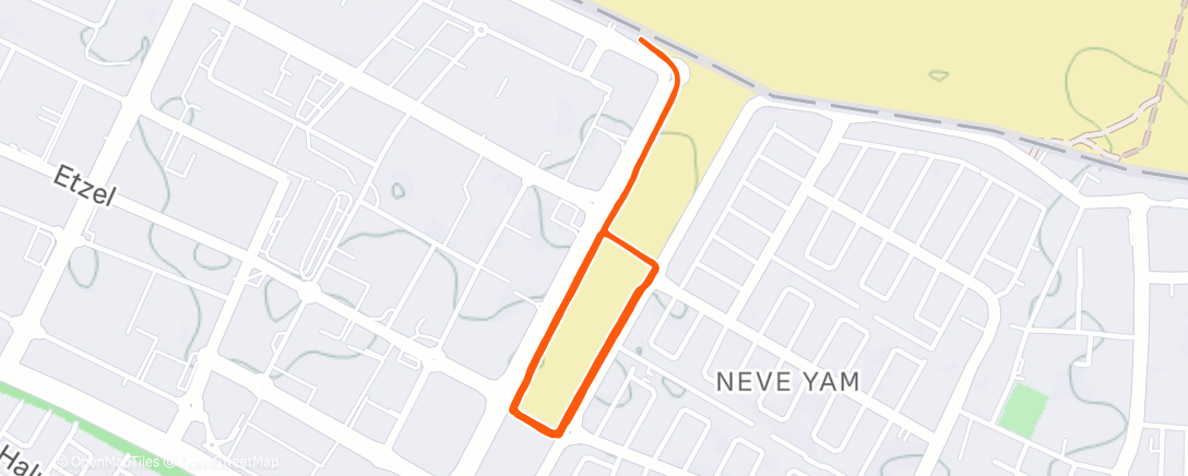 Карта физической активности (Morning Run)