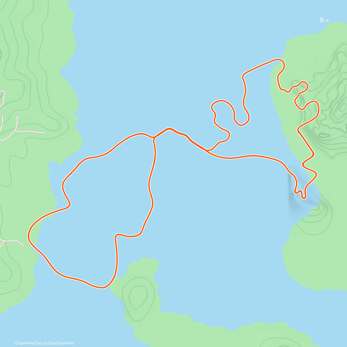 Map of the activity, Zwift - Jarvis Seaside Sprint in Watopia