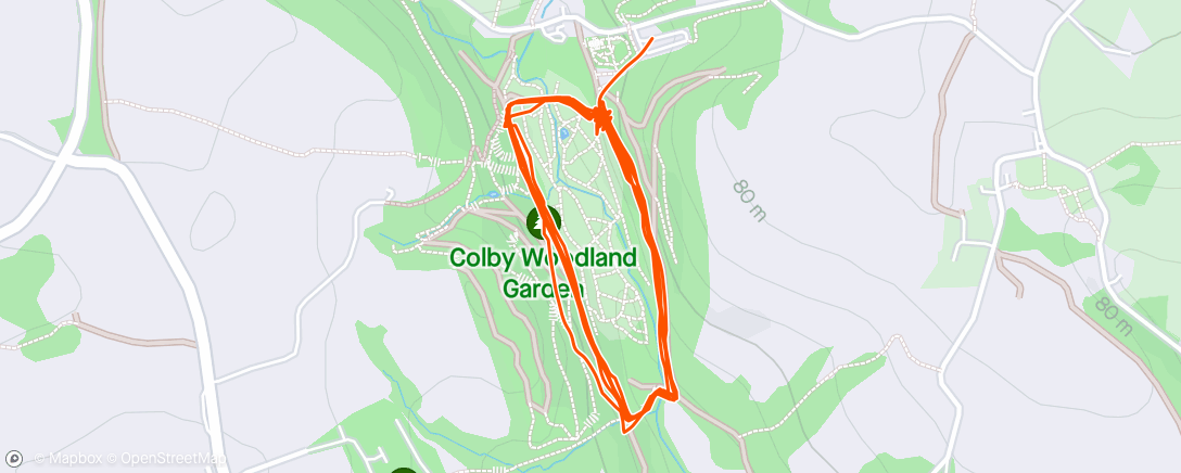 Map of the activity, Trots Mark’s Wednesday night training 🙈
1k warm up
3 x 1 k with 2 minutes recovery between 🤣
1k cool down 🤪🤪 xx