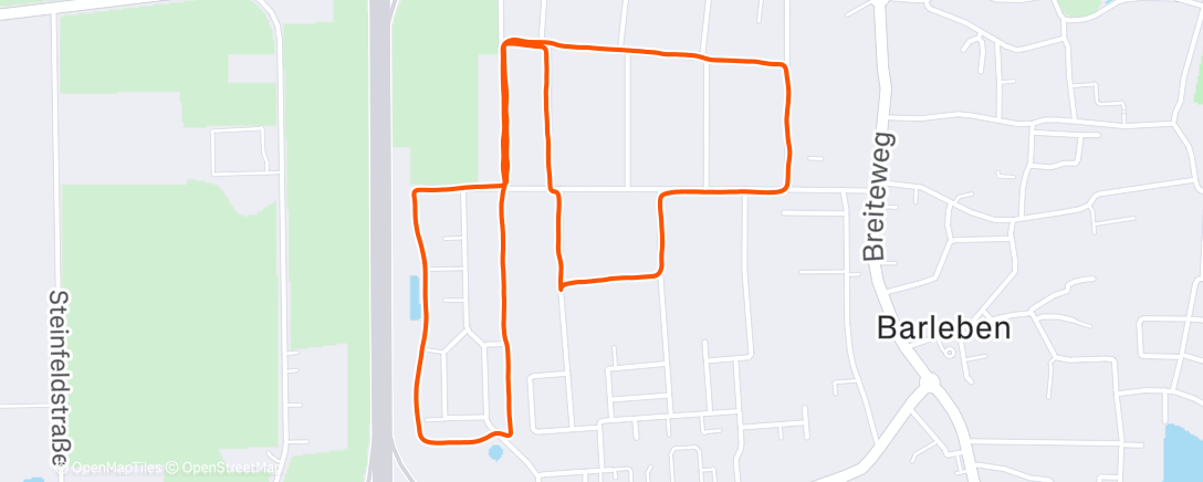 Карта физической активности (2. Trainingslauf HVSA)