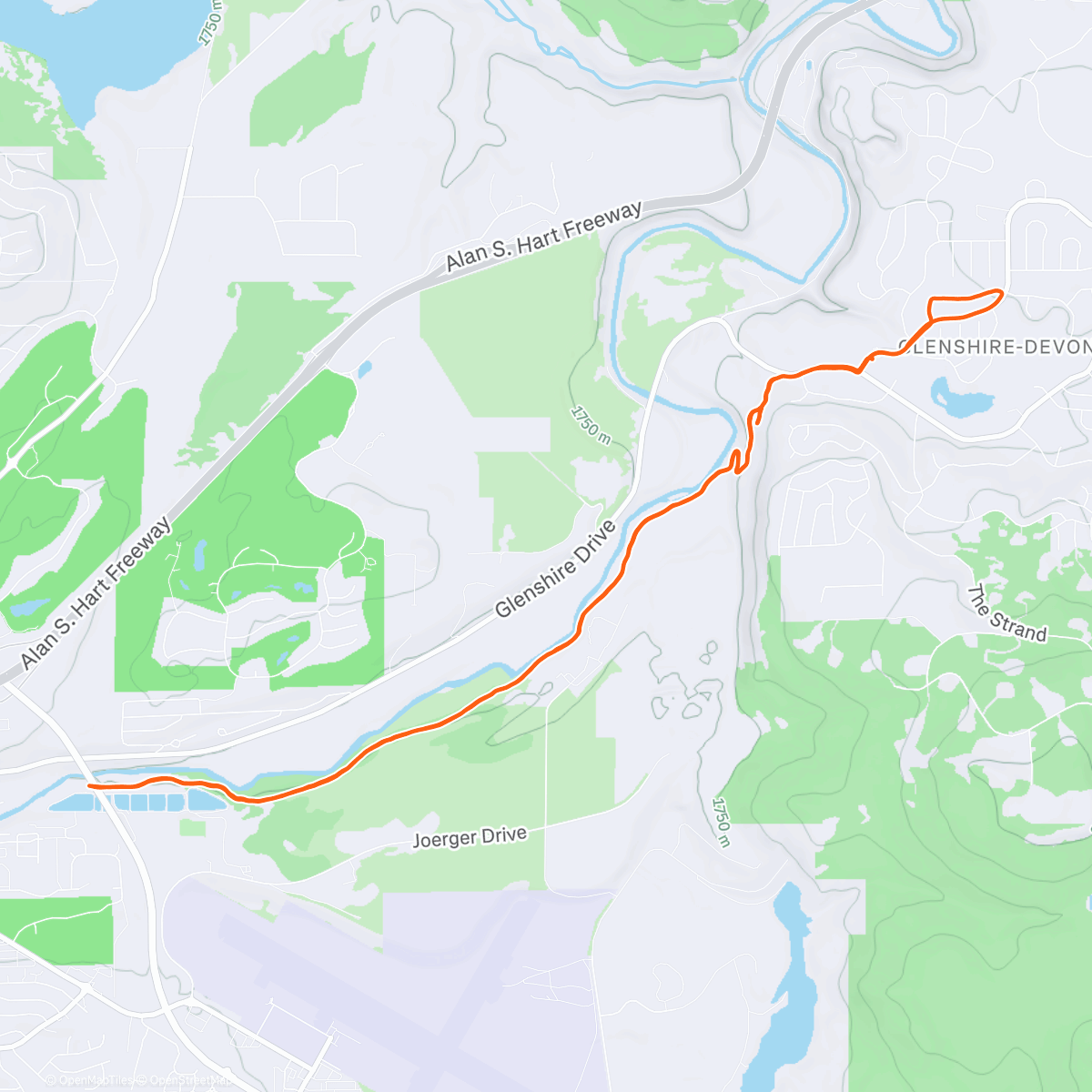 Mapa da atividade, Saved by the Glenshire Store