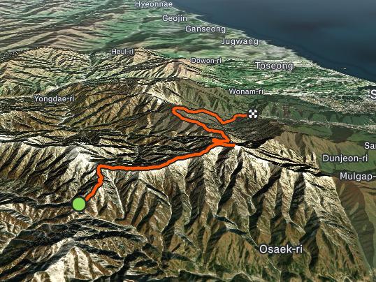 Seoraksan Traverse – Hangyeryeong to Dinosaur Ridge