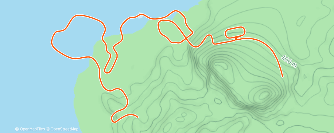 Map of the activity, Zwift - Track Meet in Watopia