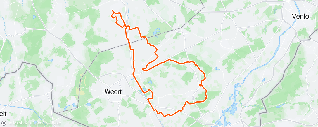 Map of the activity, Pieter 1