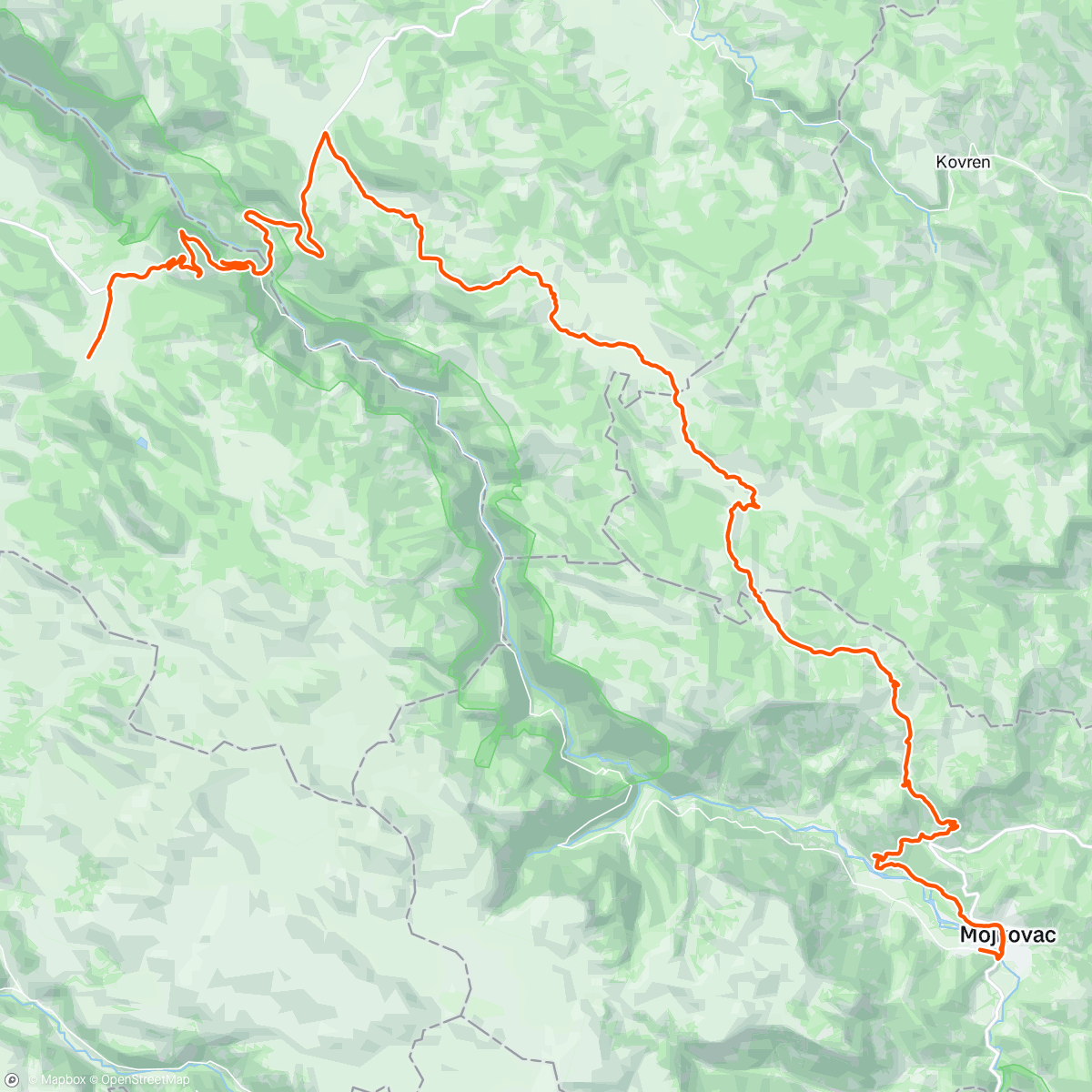 Map of the activity, DAY 3: UP AND DOWN