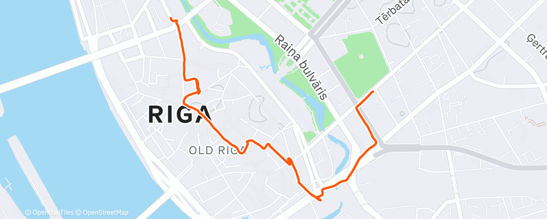 Карта физической активности (Kinorandiņš)