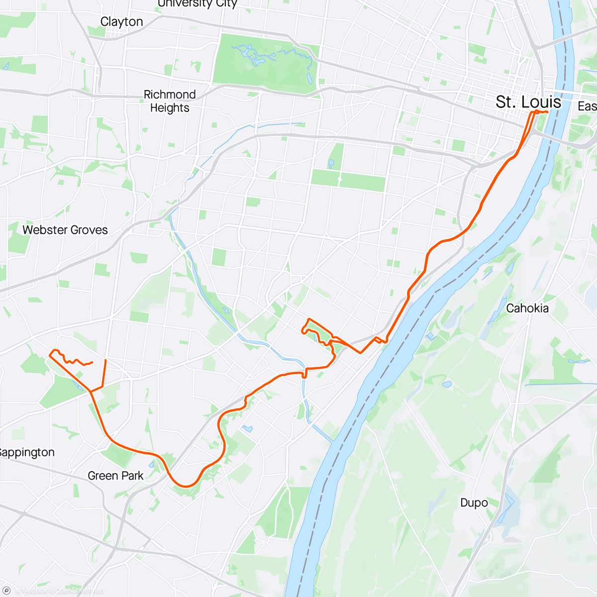 Map of the activity, Arch and back