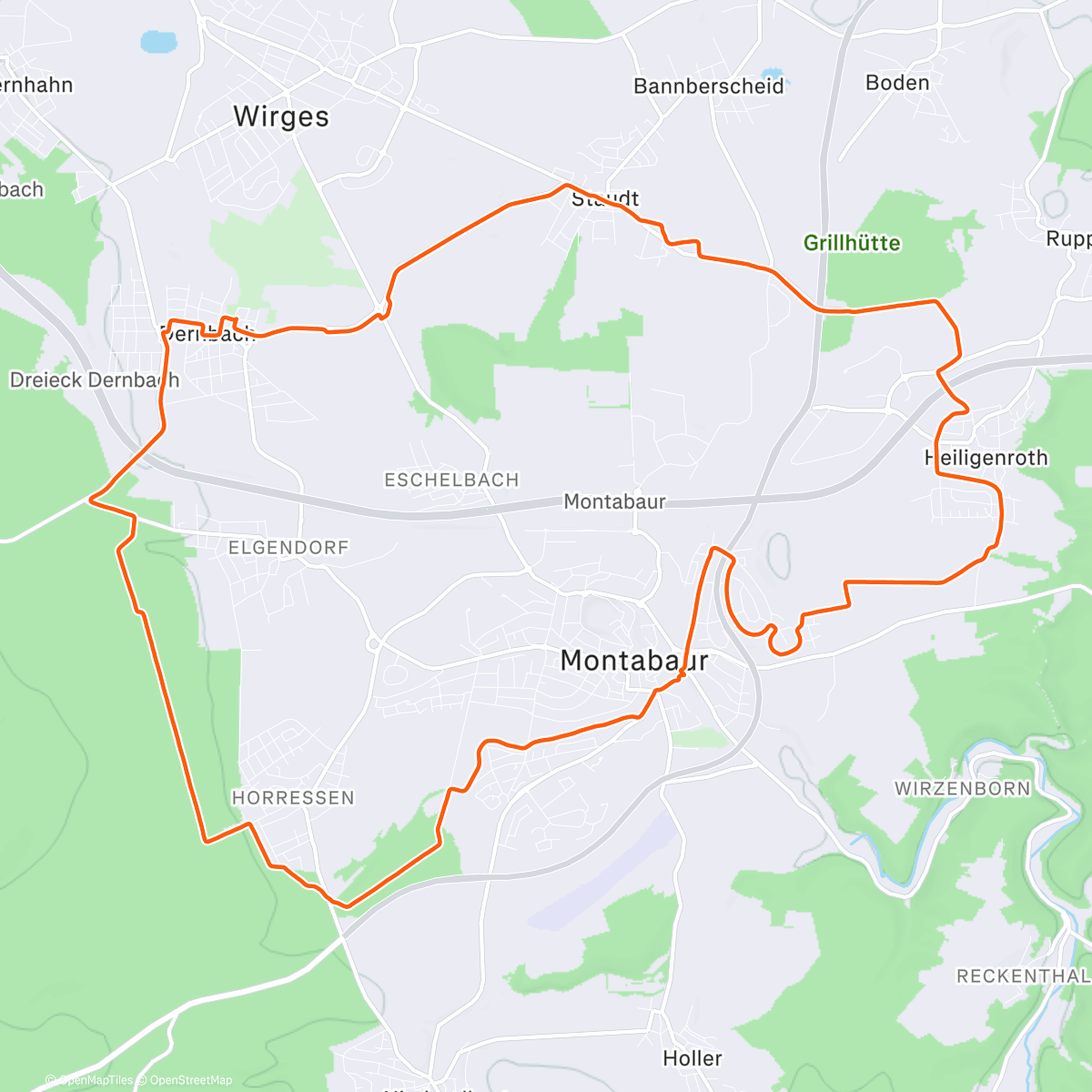 Map of the activity, 🎄 Laufadventskalender Tag 22 🎅