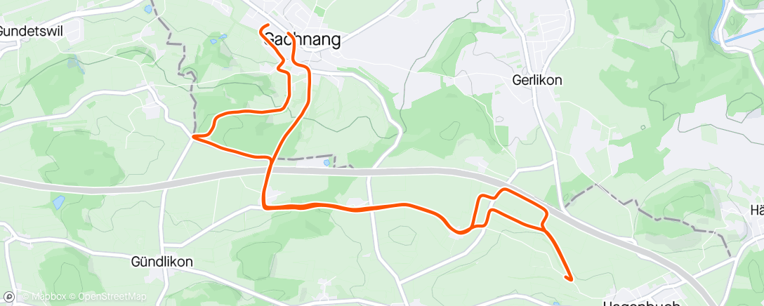 Mapa da atividade, Lauf am Morgen