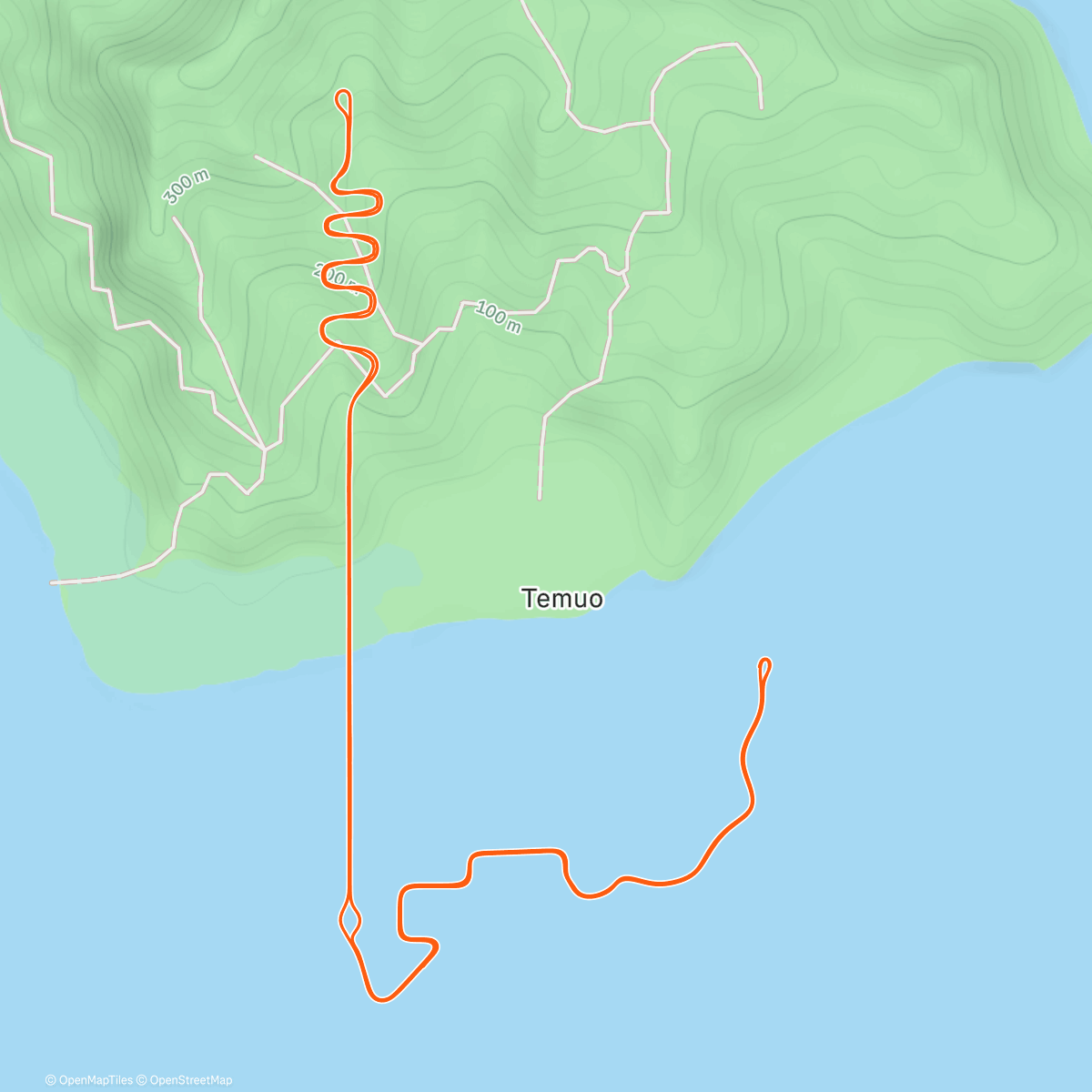 Map of the activity, Zwift - Hilltop Hustle in Watopia