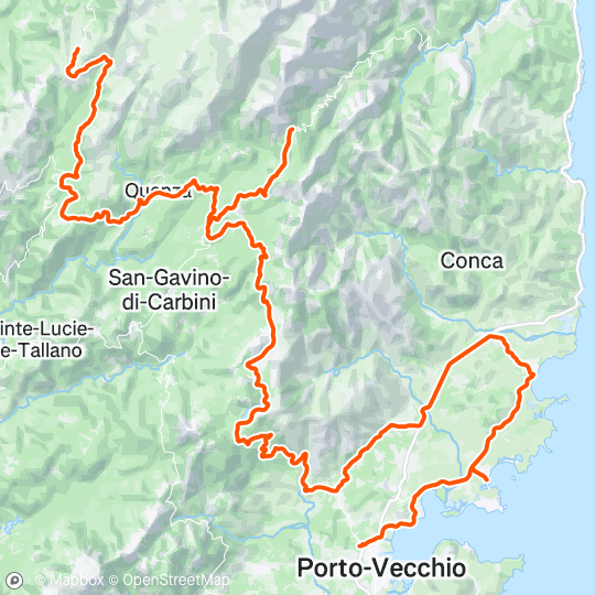 Carte de l'activité