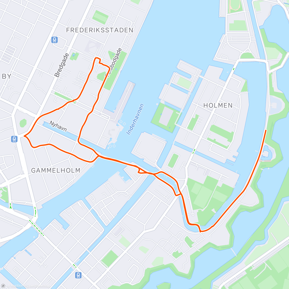 Map of the activity, Family Walk