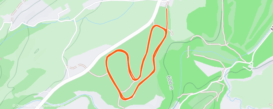 Mappa dell'attività Ski Nordisch am Morgen